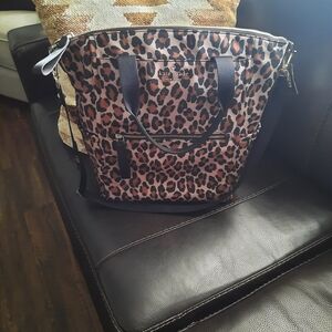 Kate Spade Leopard Print Tote Bag